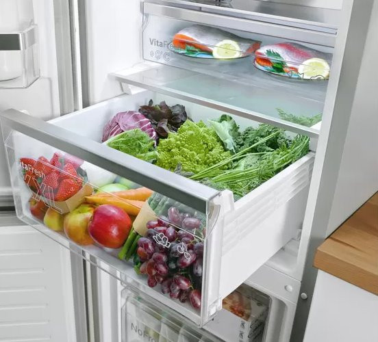 Lodówka BOSCH Serie 4 KFN 96VPEA No Frost Side by Side 183cm - zdjęcie 4