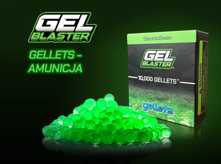 GEL BLASTER Gellets™ Green kulki żelowe 10K - zdjęcie 1