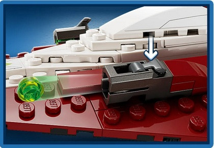 LEGO Star Wars TM 75333 Myśliwiec Jedi Obi-Wana Kenobiego - zdjęcie 3