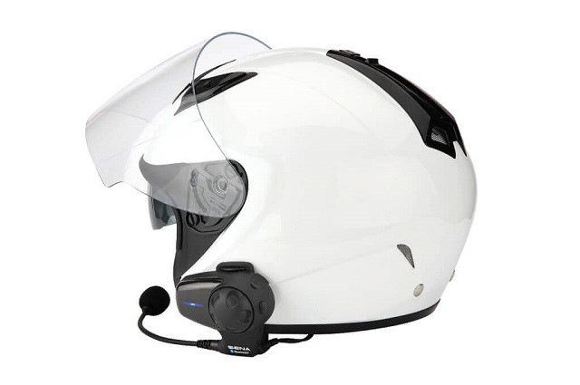 Interkom Motocyklowy Sena SMH10D-10 Bluetooth 3.0 900M z mikrofonem na pałąku, zestaw na 2 kaski - zdjęcie 3