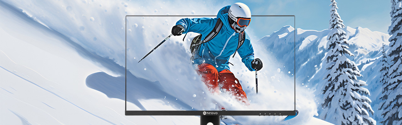 AG NEOVO MONITOR LED LH-2403 BEZ MIGOTANIA, HDMI,DP,VGA - zdjęcie 12