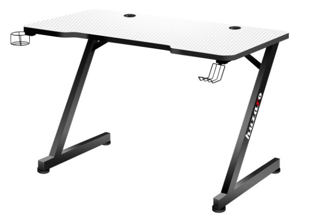 Biurko gamingowe Huzaro Hero 2.5 White - zdjęcie 2