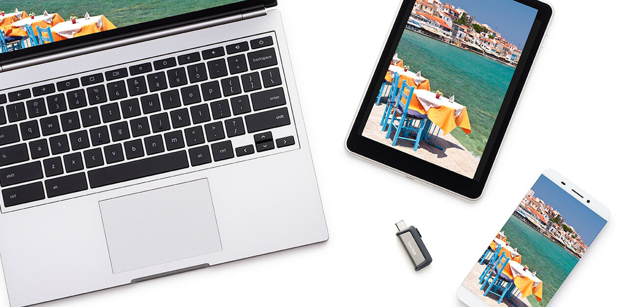 SANDISK FLASH Ultra Dual 64GB 150MB/s USB Typ-C - zdjęcie 1