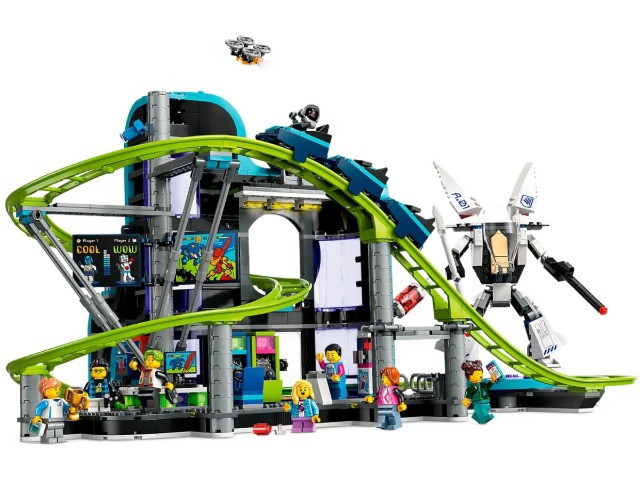 LEGO City 60421 Park Świat robotów z rollercoasterem - zdjęcie 2