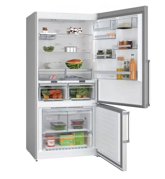 Lodówka BOSCH Serie 6 KGN 86AIDR No Frost MultiAirflow 186cm - zdjęcie 2
