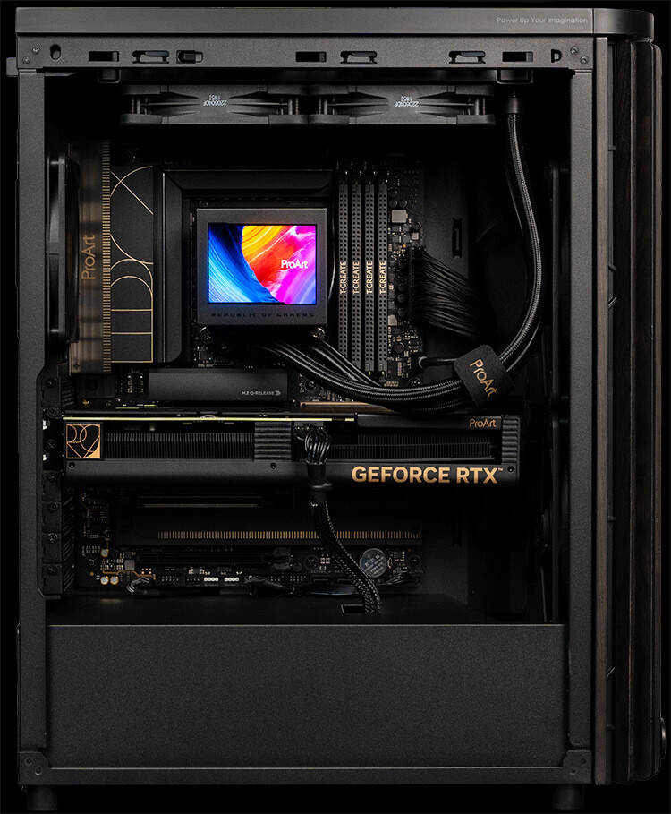 Obudowa Asus ProArt PA401 - Wood Edition TG - zdjęcie 5