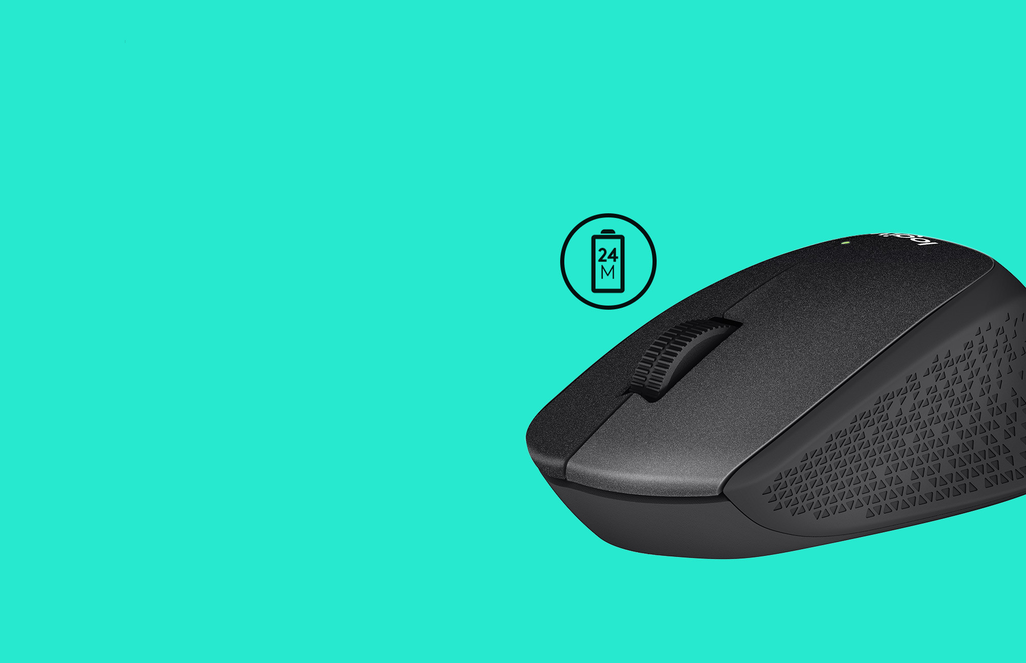 Mysz Logitech M330 Silent Plus Red - zdjęcie 3
