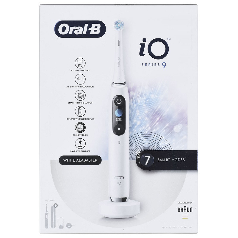 Braun Oral-B Szczoteczka elektry. iO Series 9 White - zdjęcie 1