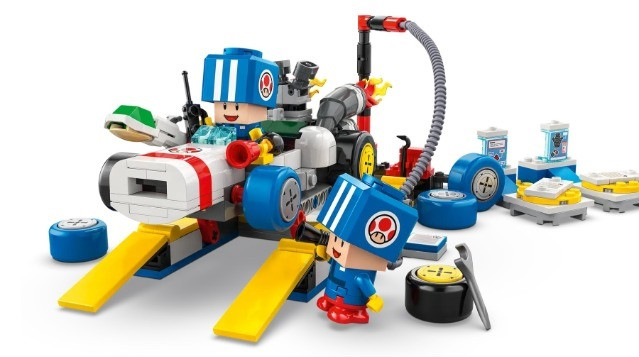 LEGO SUPER MARIO 72035 Mario Kart - Toad i jego garaż - zdjęcie 2