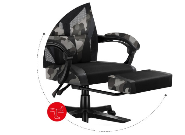Fotel gamingowy Huzaro Combat 5.0 Camo - zdjęcie 4