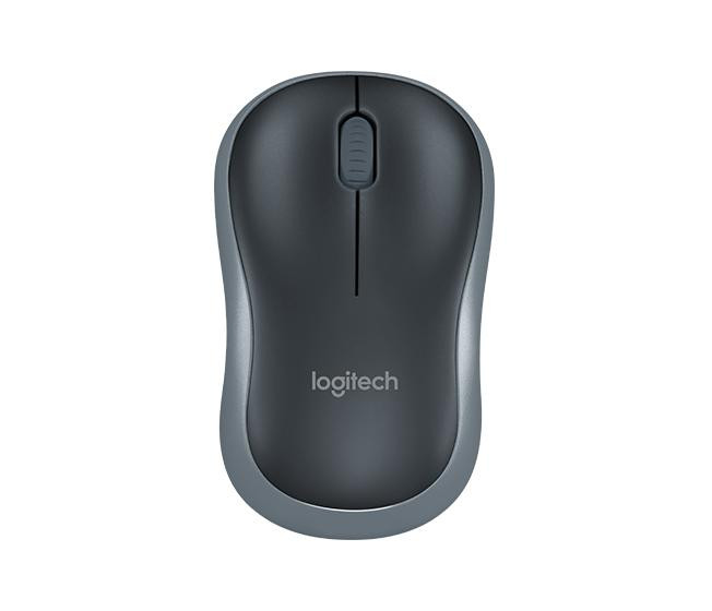 Mysz Logitech M185 bezprzewodowa, szara - zdjęcie 1