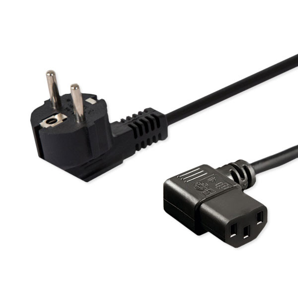 Savio kabel zasilający męski kątowy 1,8m cl-116 cl-116 - zdjęcie 1