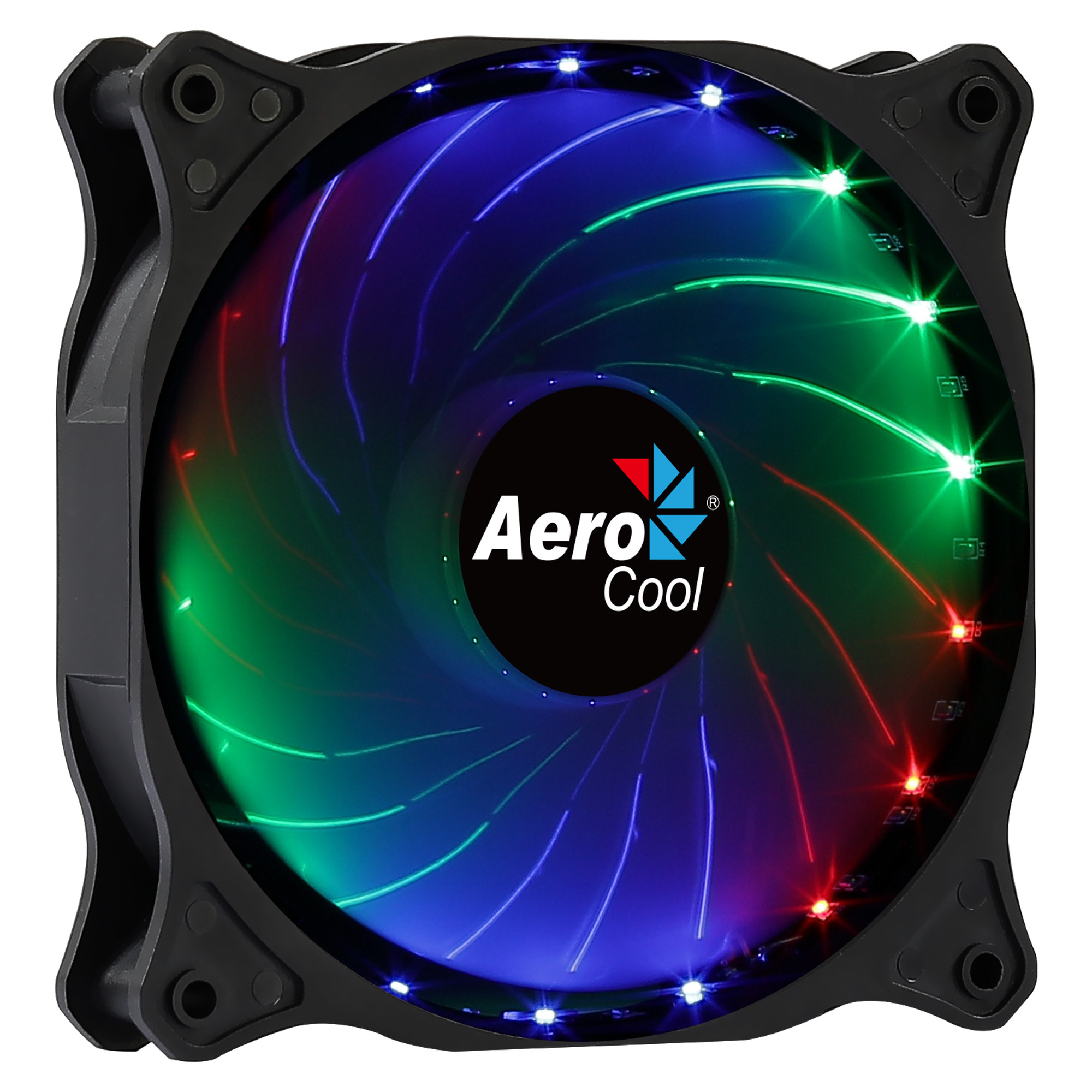 WENTYLATOR AEROCOOL PGS COSMO 12 FRGB (120mm) - zdjęcie 1