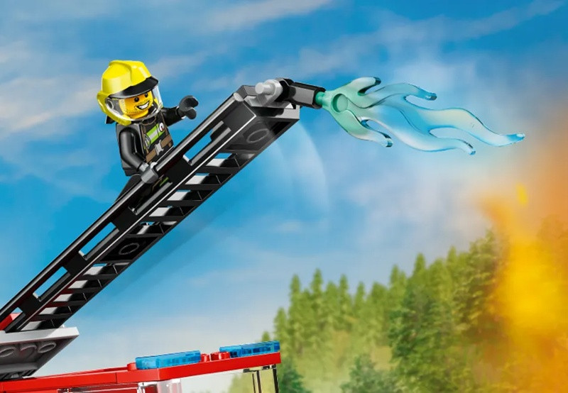 LEGO CITY 60463 Wóz strażacki z drabiną - zdjęcie 3