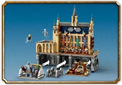 LEGO Harry Potter 76435 Zamek Hogwart™: Wielka Sala - zdjęcie 6