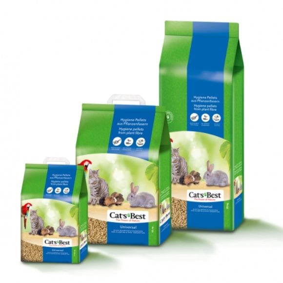 JRS CAT'S BEST Universal - żwirek drewniany pellet - 20 L - zdjęcie 1
