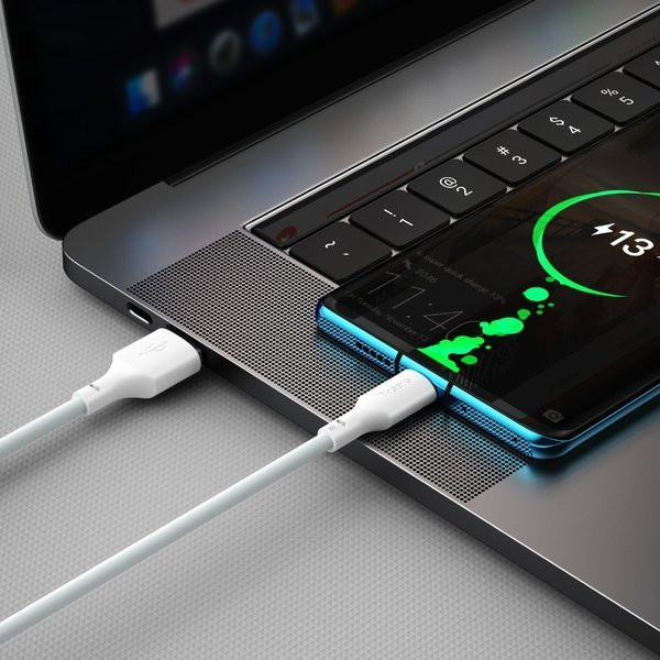 BASEUS KABEL USB/USB-C SIMPLE WISDOM, 40W, 5A, 1.5 - zdjęcie 2