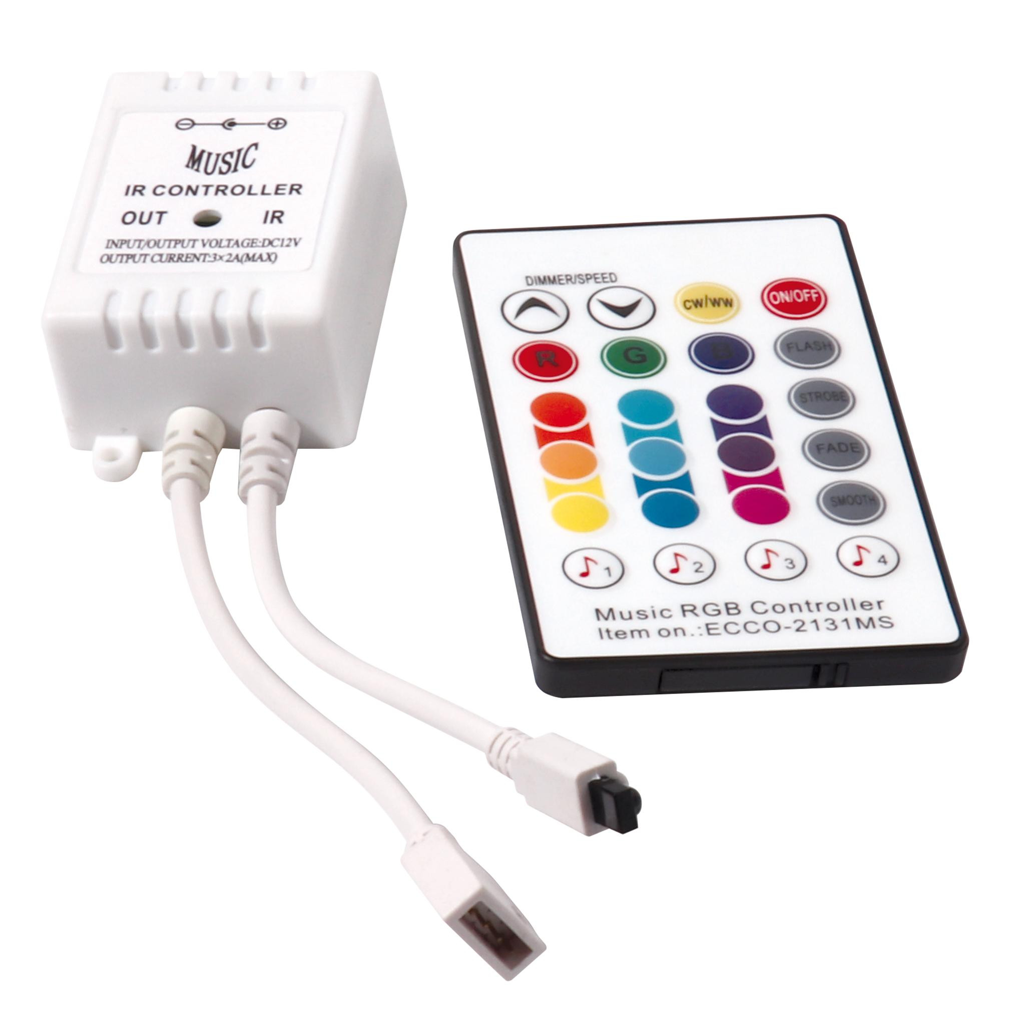 Muzyczna tasma LED Music stripe RGB 3m IP65 - zdjęcie 4