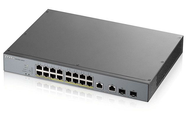 Switch Zyxel GS1350-18HP 18p PoE (PoE+: 16;) 250W Managed Gigabit - zdjęcie 1
