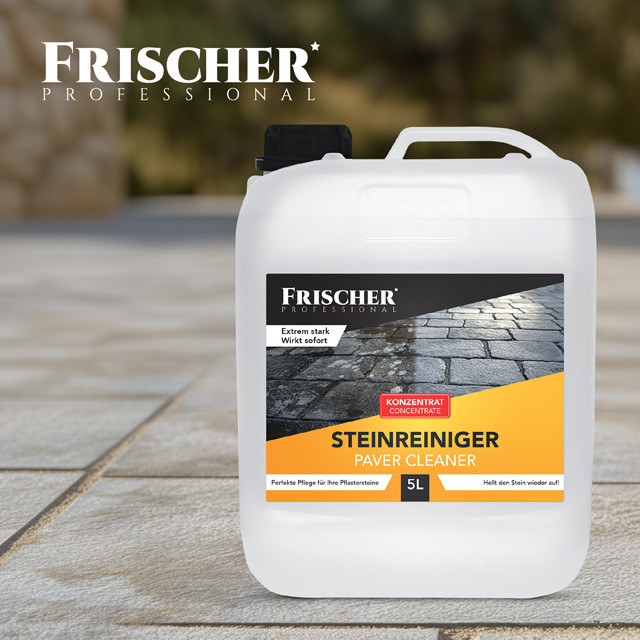 Płyn do czyszczenia kostki brukowej Frischer 5l (koncentrat) - zdjęcie 6
