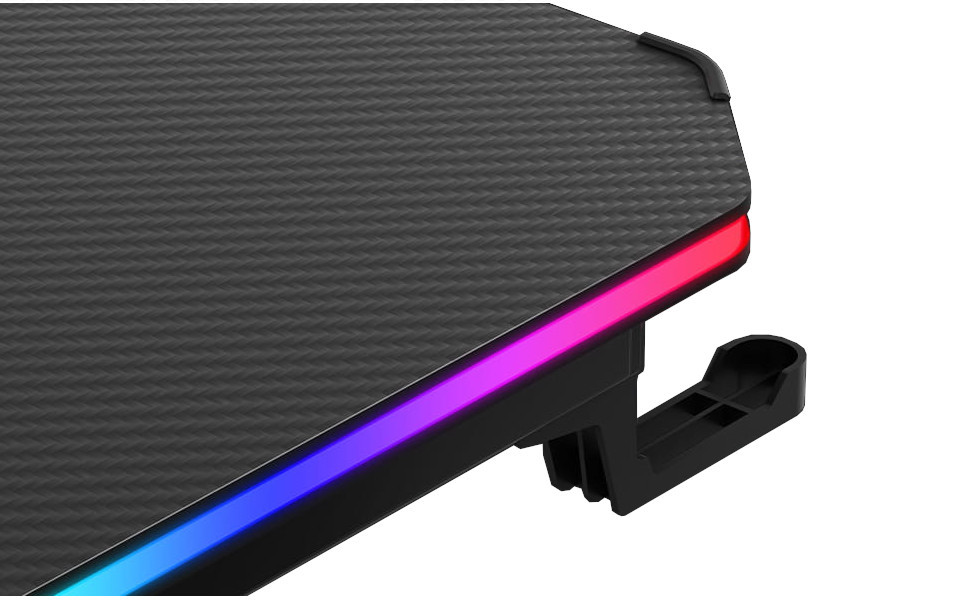 Biurko gamingowe Huzaro Hero 3.3 RGB - zdjęcie 6