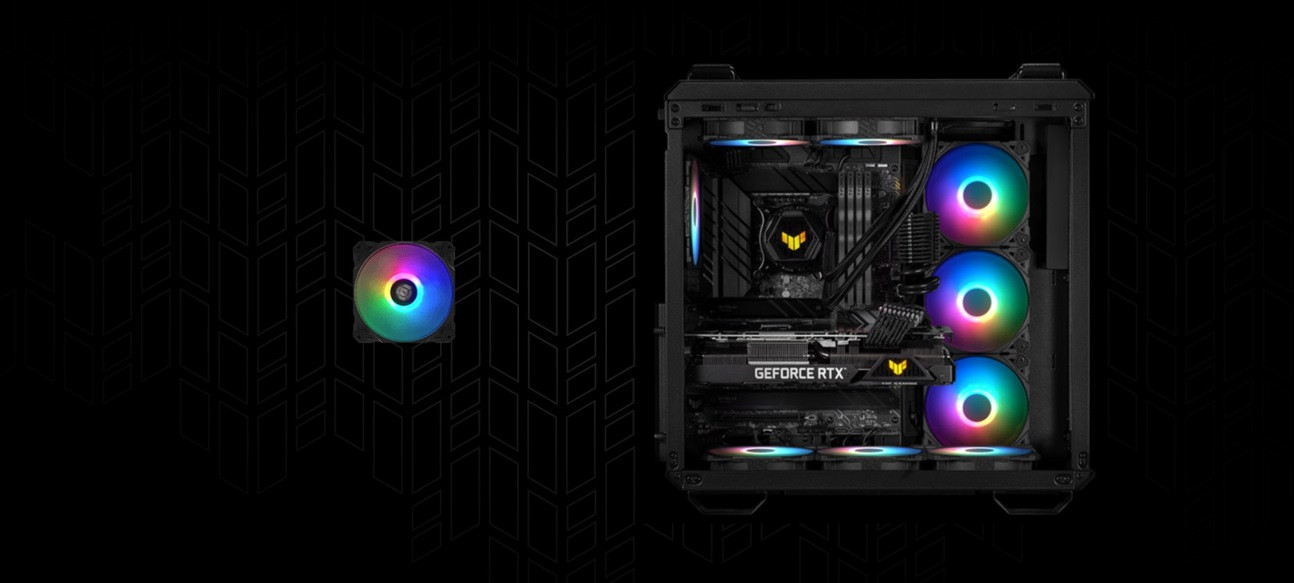 Wentylator ASUS TUF GAMING TF120 ARGB 3IN1 - zdjęcie 6