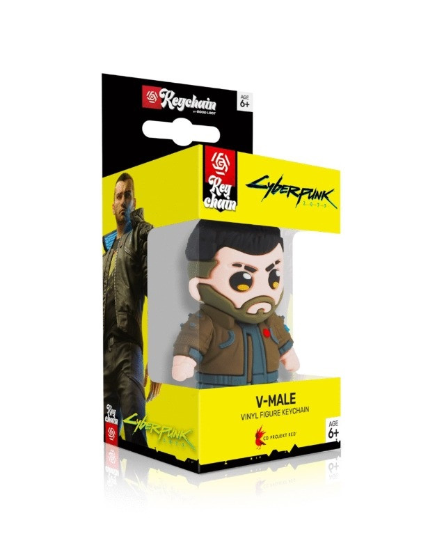 Brelok 3D Good Loot Cyberpunk 2077 V-Male - zdjęcie 1