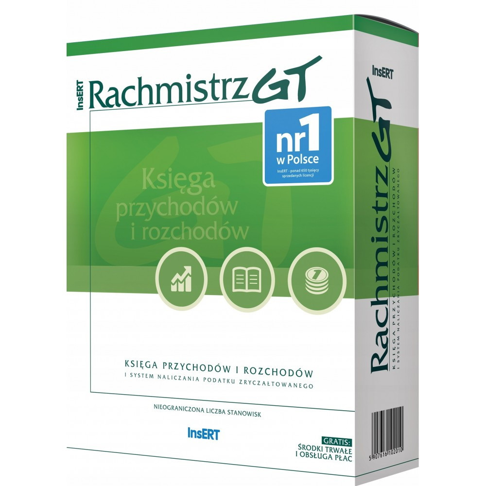 Oprogramowanie finansowo-księgowe Insert Rachmistrz GT.. - zdjęcie 1