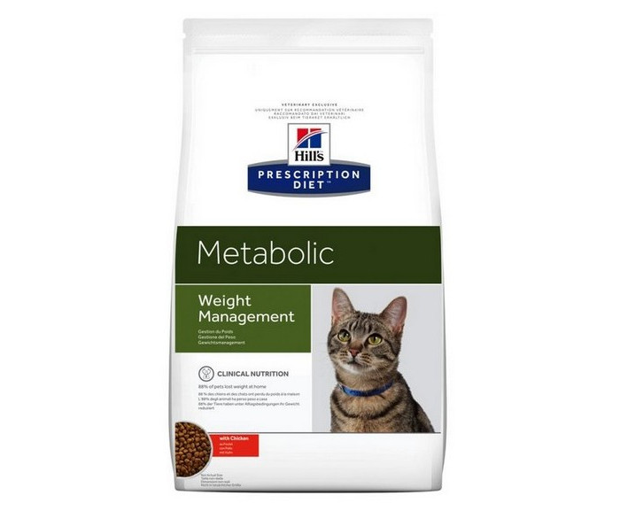 Hill's Prescription Diet Feline Metabolic - sucha karma dla kota z tendencją do nadwagi i otyłości - 1,5 kg - zdjęcie 2