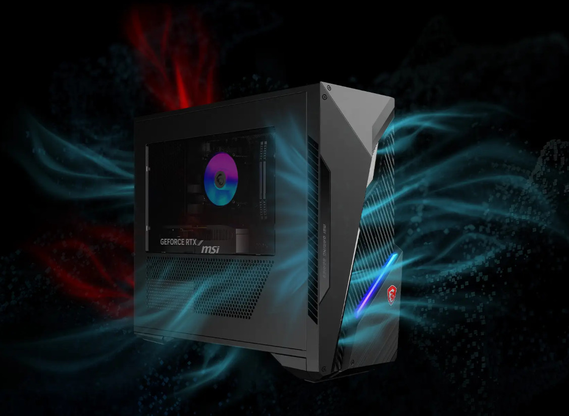 MSI MAG Infinite S3 14NUB5-1431EU i5-14400F 32GB DDR5 SSD1TB RTX 4060 Ti 16GB VENTUS 2X WLAN+BT Win11 Black - zdjęcie 3