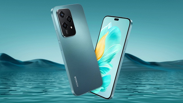 Smartfon Honor 200 Lite 5G 8/256GB Cyan - zdjęcie 6