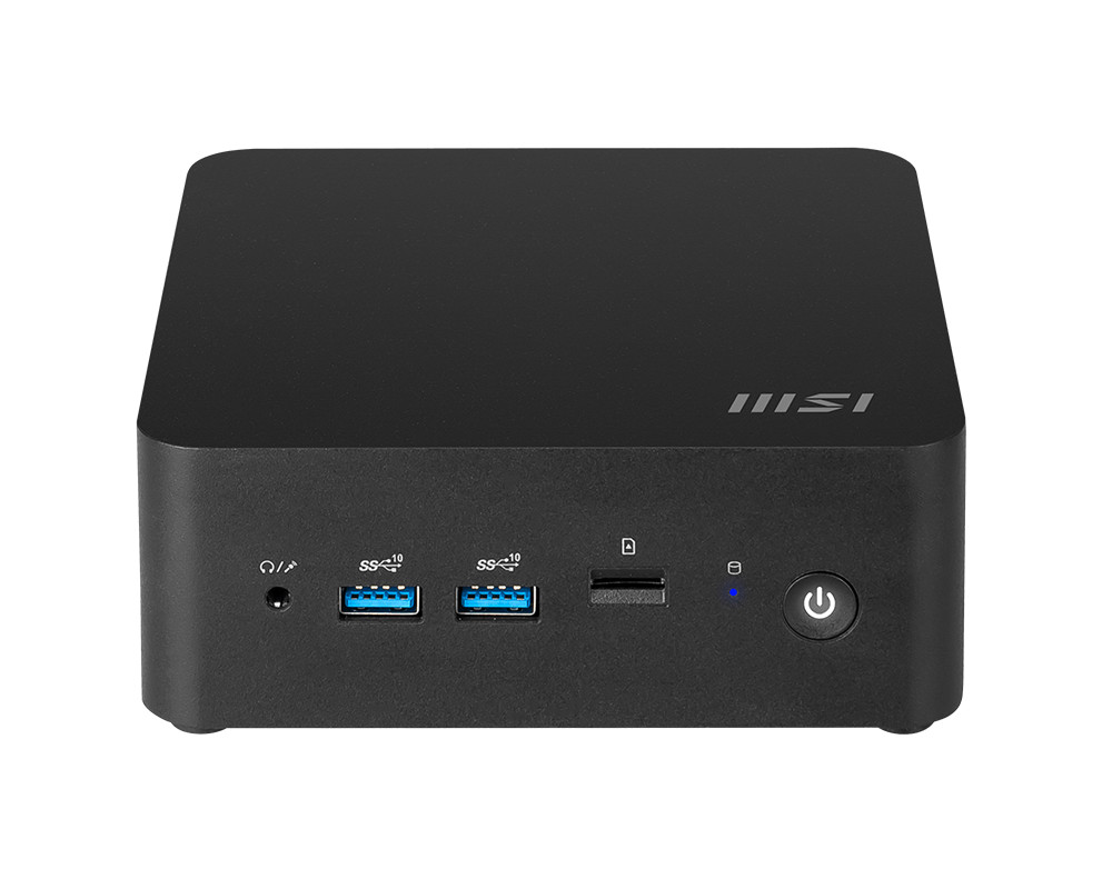 MSI Cubi NUC 13MQ-070PL i7-1365U 16GB SSD1TB Intel Iris Xe Graphics AX211 WiFi 6E Windows 11 Pro Black - zdjęcie 2