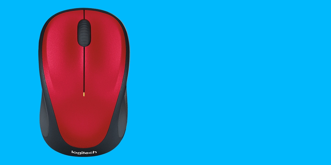 Mysz Logitech M235 Dark Grey bezprzewodowa - zdjęcie 2