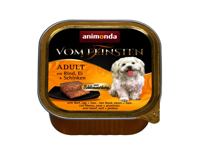 ANIMONDA Vom Feinsten Adult Classic MIX SMAKÓW - mokra karma dla psa - 24x150g - zdjęcie 7