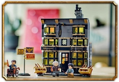 LEGO Harry Potter 76439 Sklepy Ollivandera i Madame Malkin - zdjęcie 3