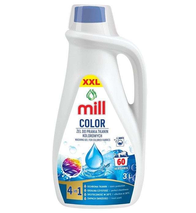 MILL Żel do prania KOLOR 3l, 60 prań - zdjęcie 1