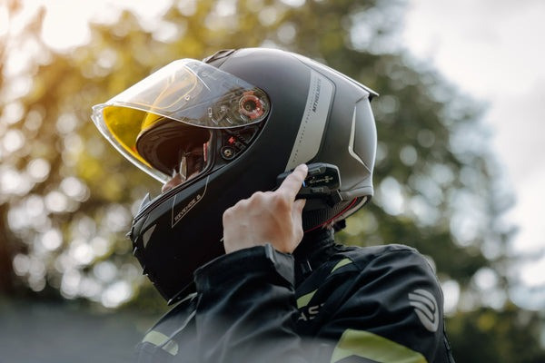 Intercom motocyklowy INTERPHONE U-COM 6R, komplet na 1 kask - zdjęcie 1