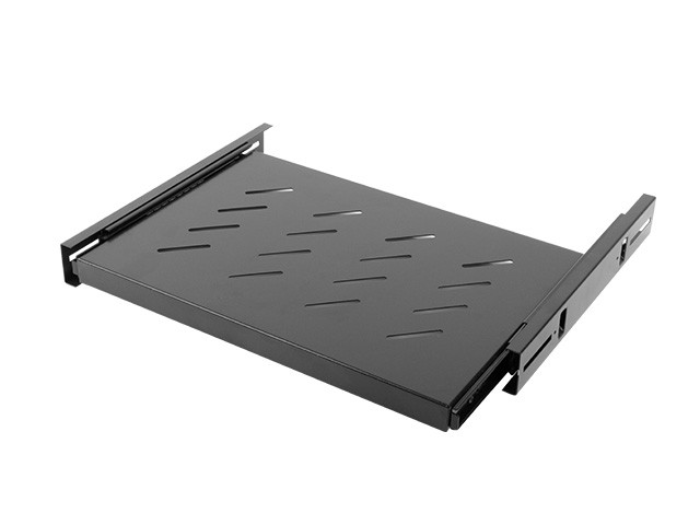 Lanberg wysuwana półka do szaf 19" 600mm 1u ak-1006-b - zdjęcie 1