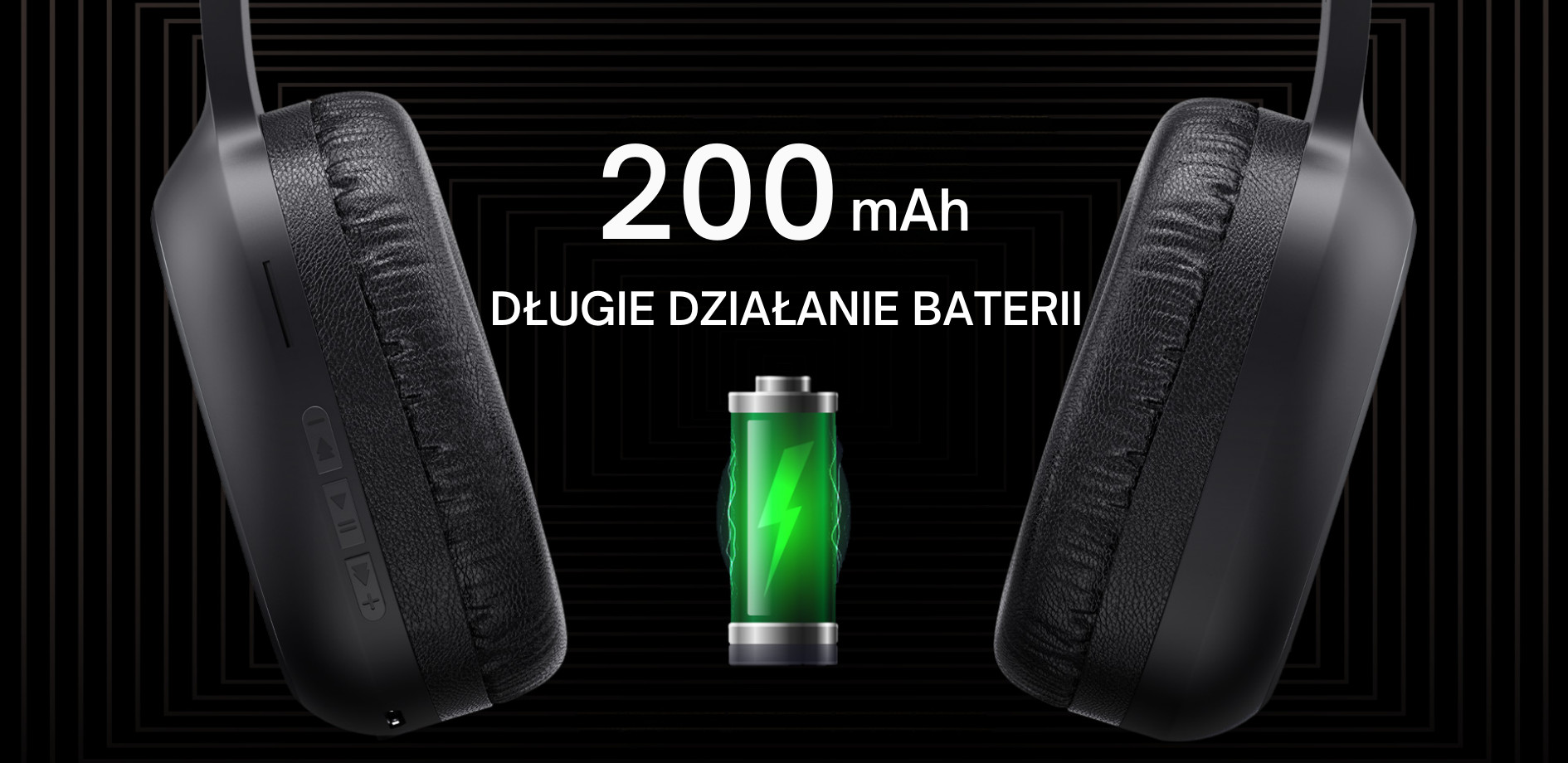 Słuchawki bezprzewodowe Havit H2590BT Pro niebieski - zdjęcie 3