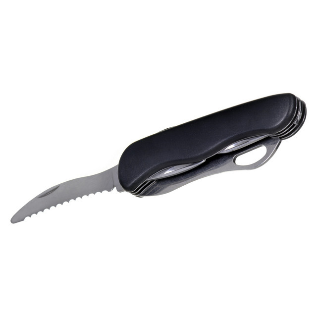 Scyzoryk AZYMUT Karkon - 9 narzędzi + kabura, 113 mm czarny (HK20018) - zdjęcie 5