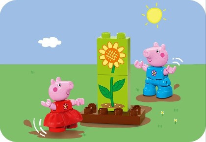 LEGO Peppa Pig 10431 Ogród i domek na drzewie Peppy - zdjęcie 3