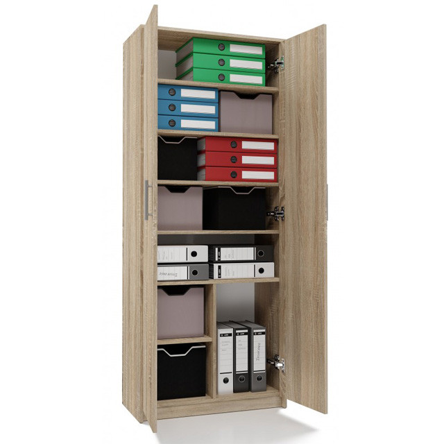 Szafa aktowa OLIV 2D 74x35xH180 sonoma - zdjęcie 2