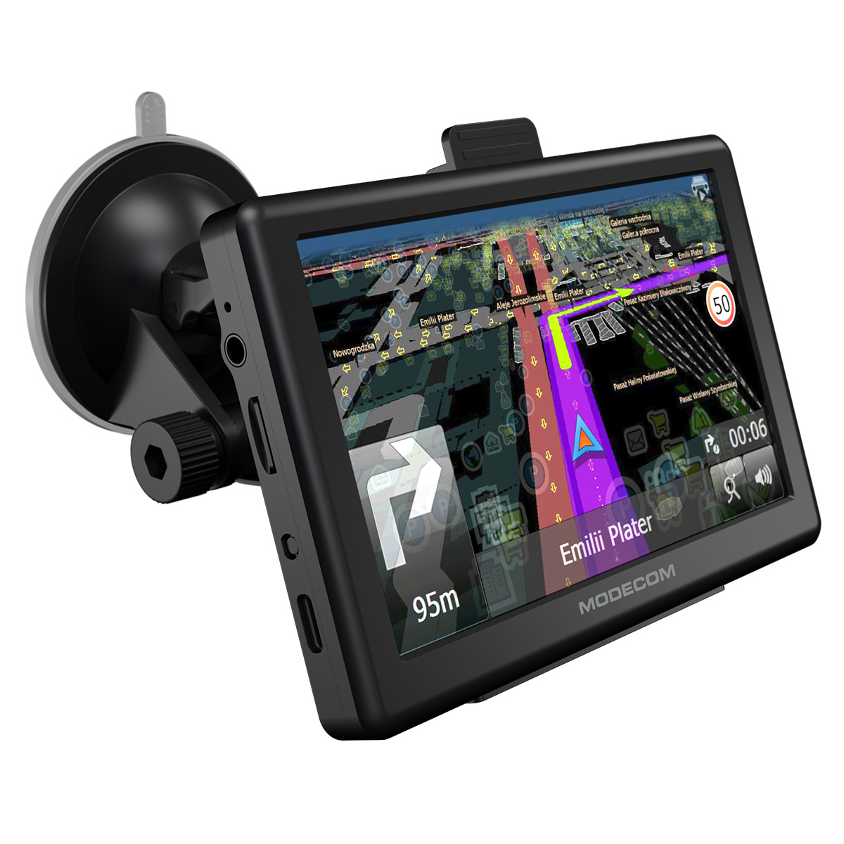 MODECOM NAWIGACJA FREEWAY CX 5.0 + MAPAFACTOR EU - zdjęcie 9
