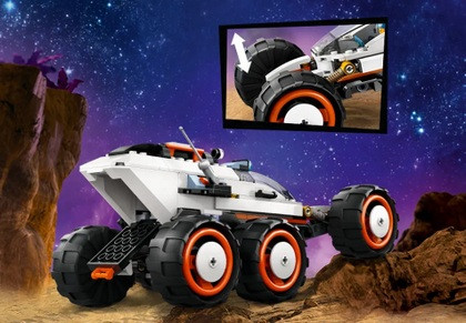LEGO City 60431 Kosmiczny łazik i badanie życia w kosmosie - zdjęcie 3