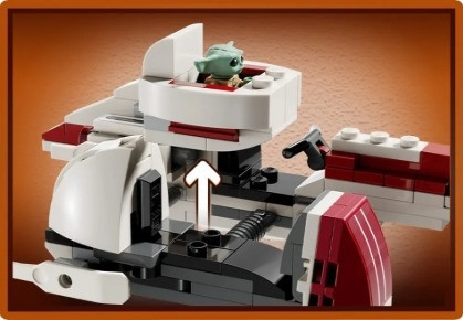LEGO Star Wars 75378 Ucieczka na śmigaczu BARC - zdjęcie 4