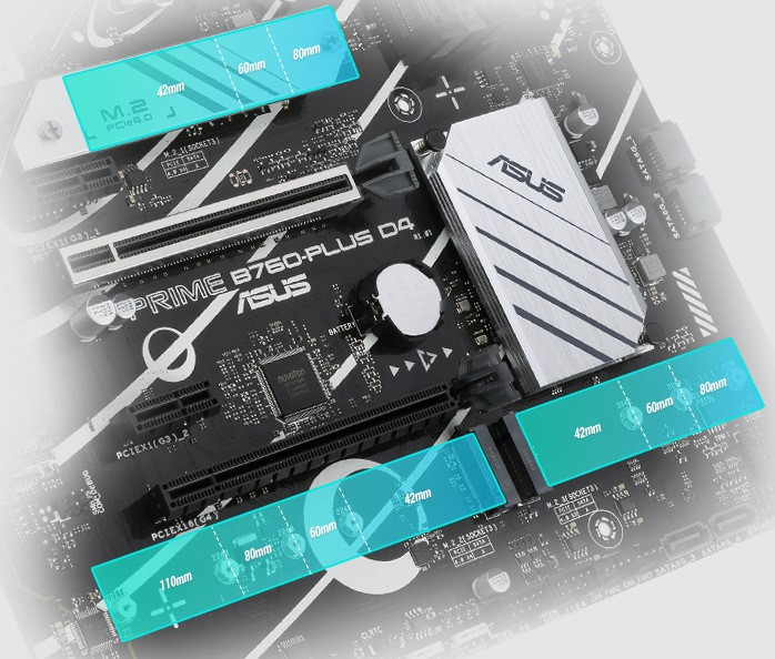 Płyta główna ASUS PRIME B760-PLUS D4 - zdjęcie 13