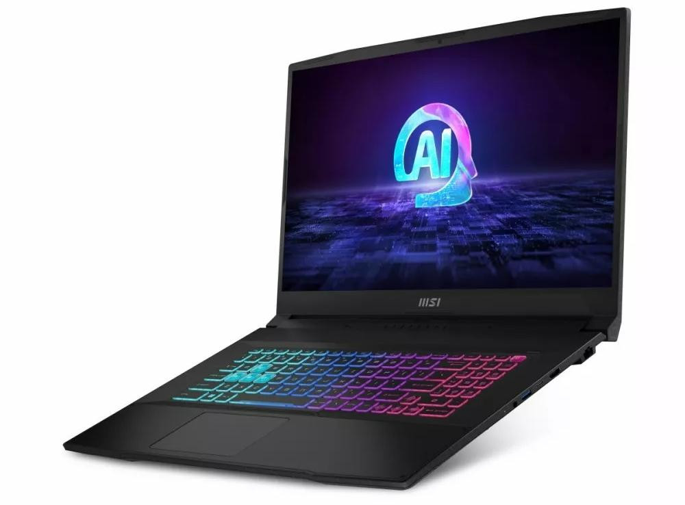 MSI Katana A17 AI B8VF-1004XPL Ryzen 7 8845HS 17.3" FHD 144Hz 16GB DDR5 SSD1TB RTX 4060 8GB NoOS - zdjęcie 4