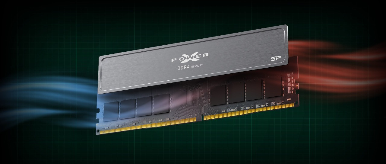 Silicon Power XPOWER Pulse Gaming DDR4 32GB (2x16GB) 3200MHz CL16 1,35V - zdjęcie 4