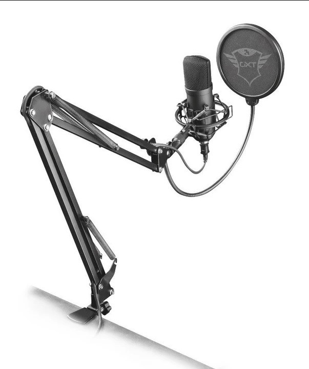 Mikrofon TRUST Emita 22400 Black (22400) - zdjęcie 1