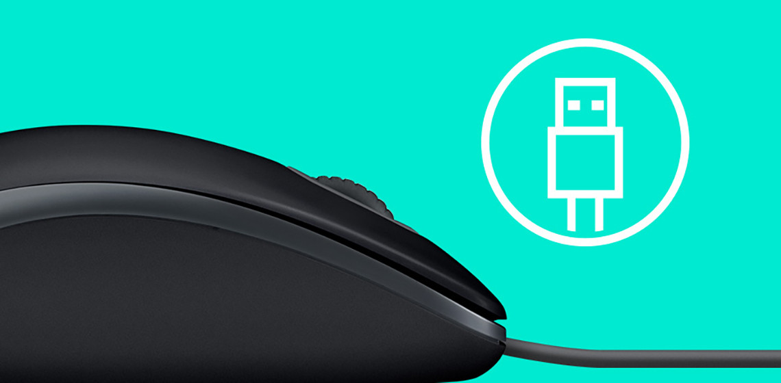MYSZ LOGITECH B110 Black - zdjęcie 3